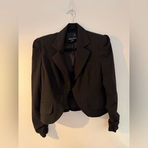Forever 21 Black Cropped Blazer